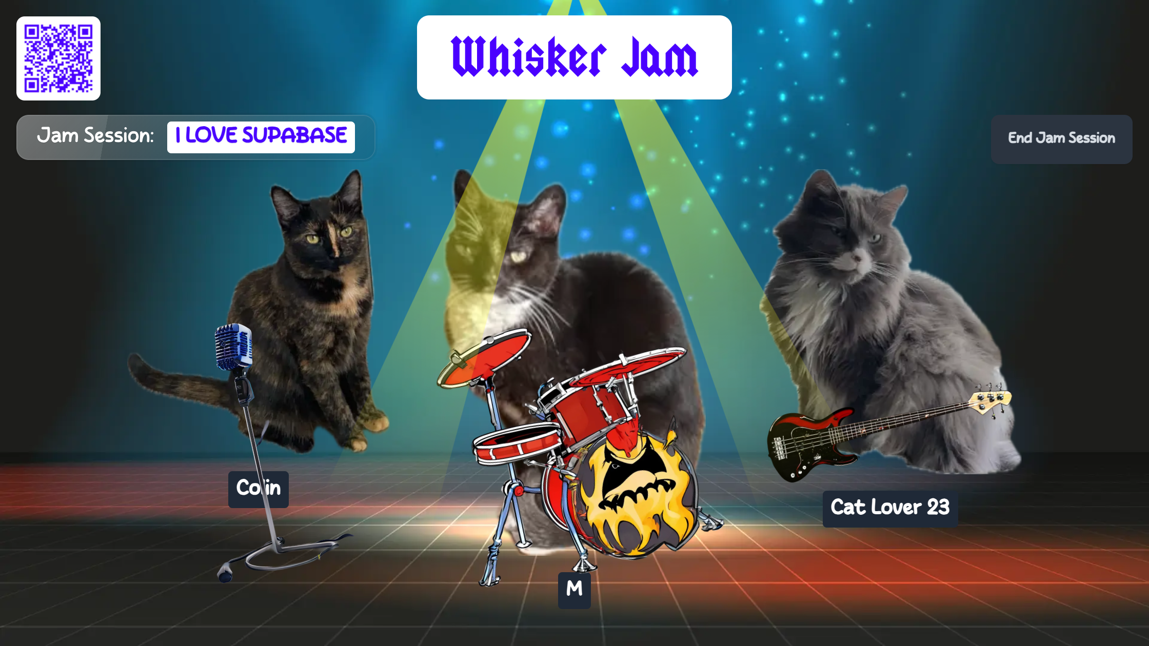 Screenshot of Whisker Jam