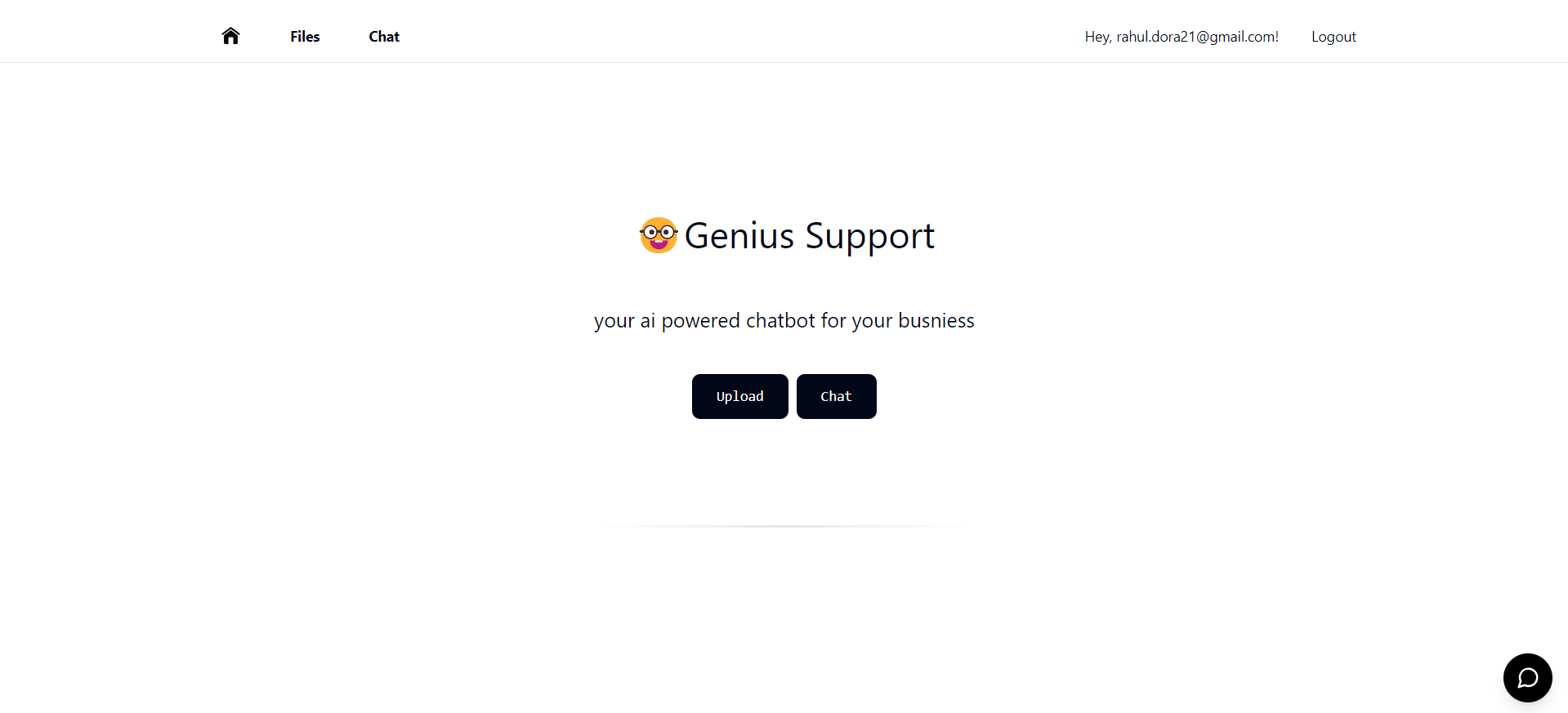 Screenshot of Genius Support